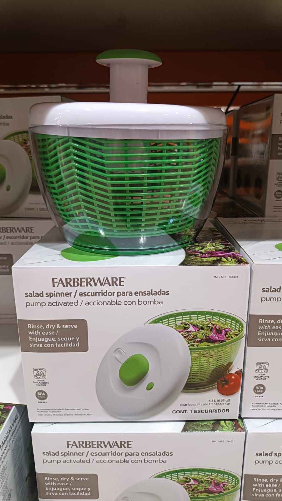 Escurridor de lechugas 1 pieza