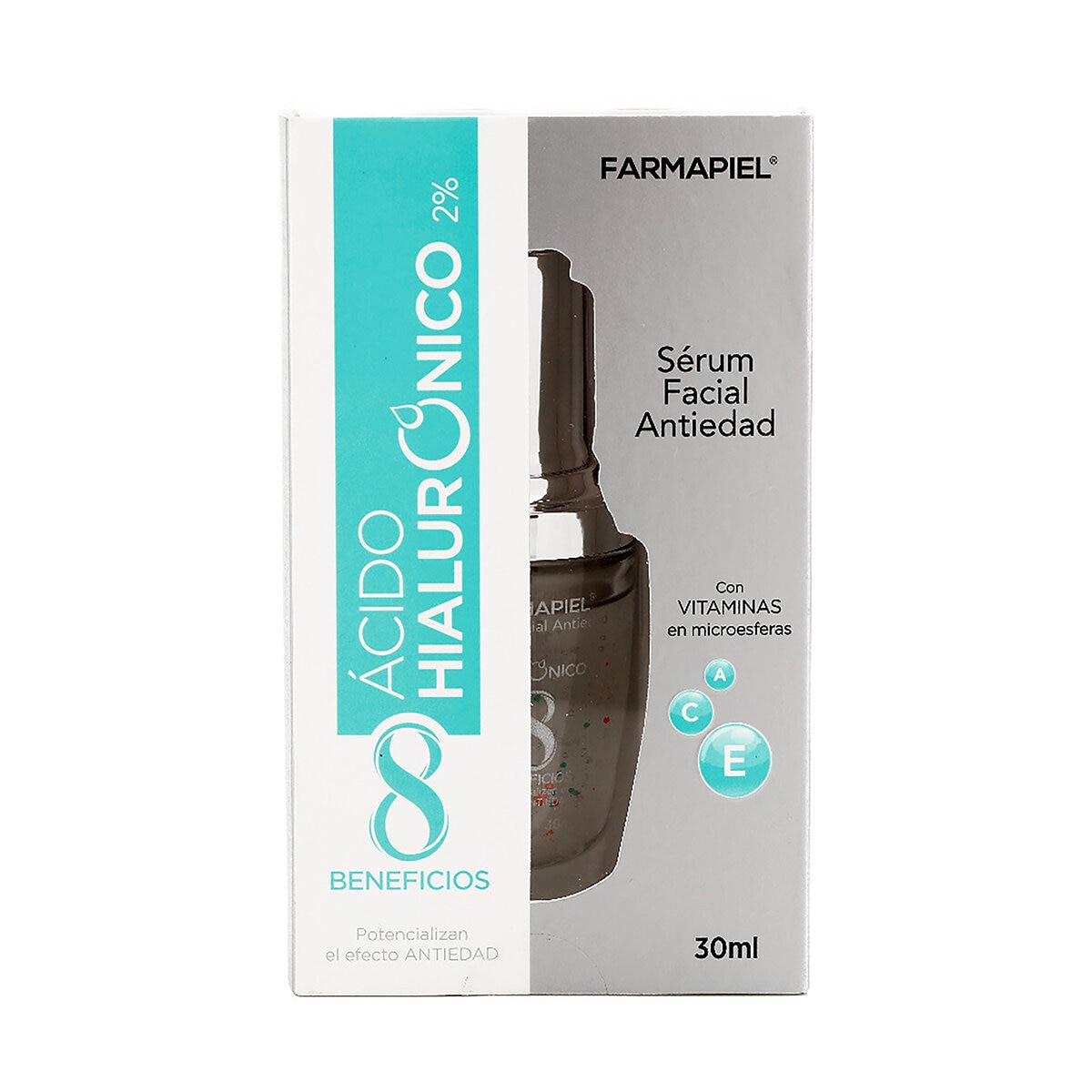 Farmapiel Acido Hialuronico Serum con vitaminas y minerales 30 ml