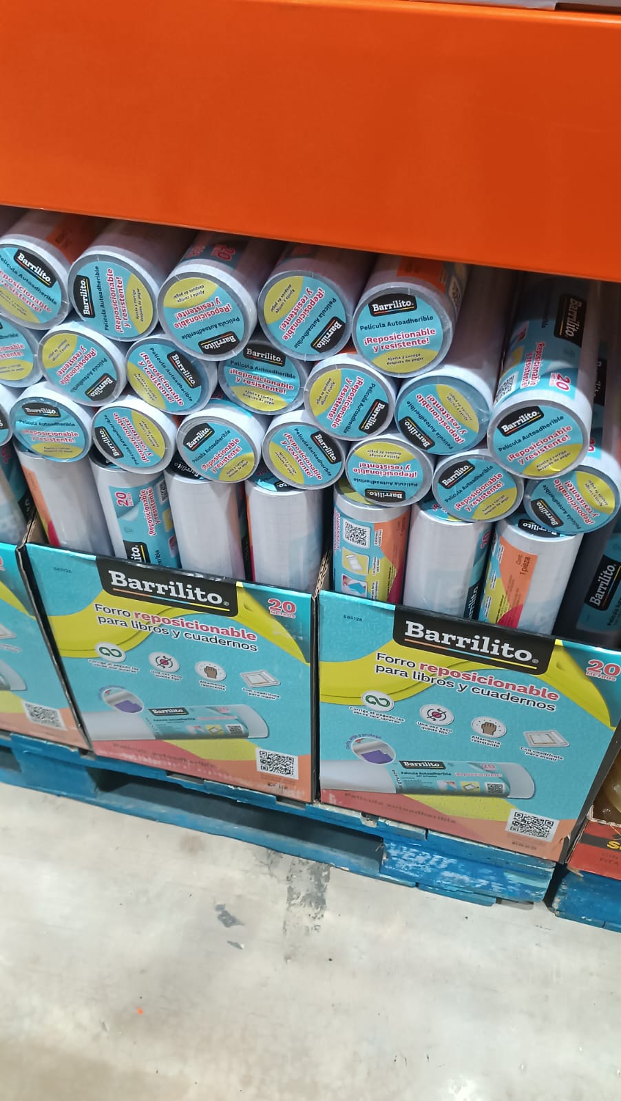 Forro reposicionable para libros y cuadernos 20 piezas