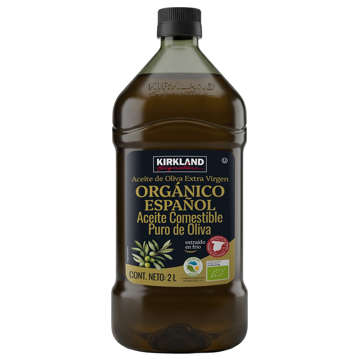 Kirkland Signature Aceite de Oliva Organico Espanol 2 L