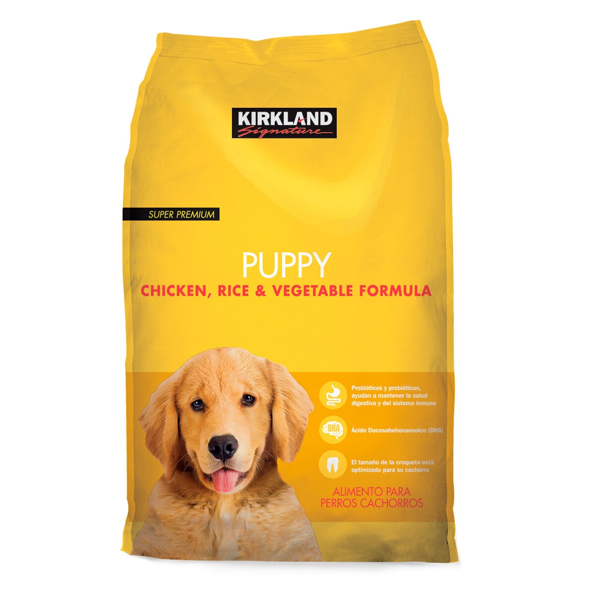 Kirkland Signature Alimento para Cachorro con Pollo y Arroz 9.07 Kg