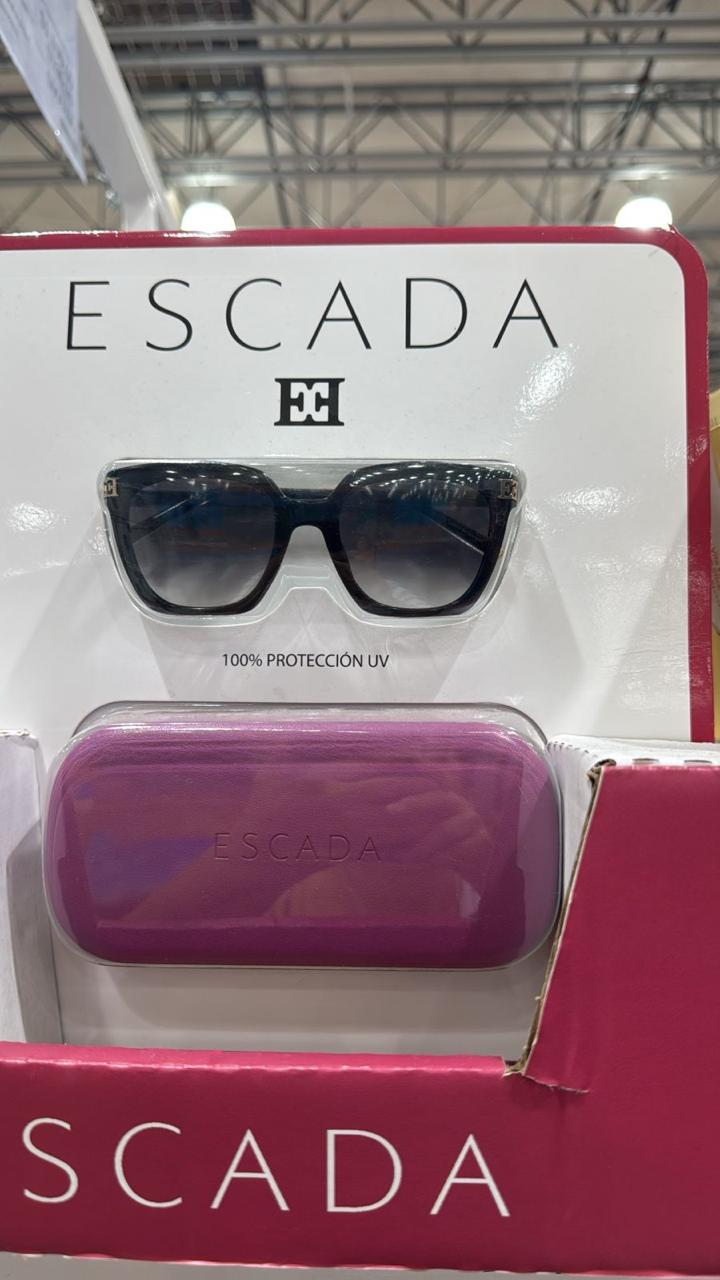Lentes de sol Escada con estuche, 100% proteccion UV