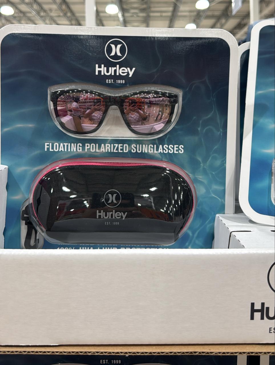 Lentes de sol polarizados flotantes con estuche