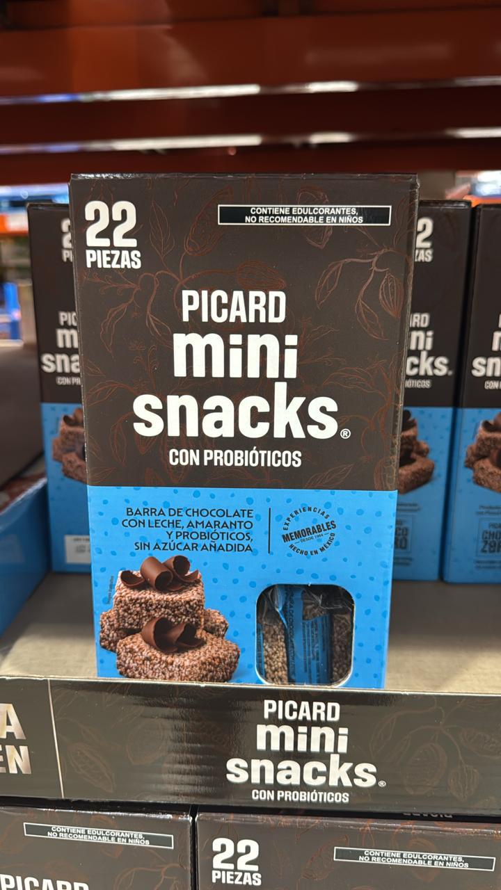 Mini snacks con probioticos (22 piezas)