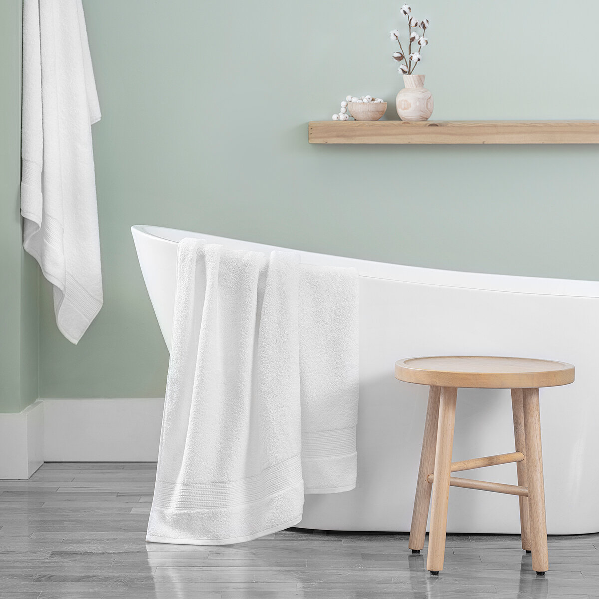 Purely Indulgent Toalla para Bano 76cm x 147cm Blanco