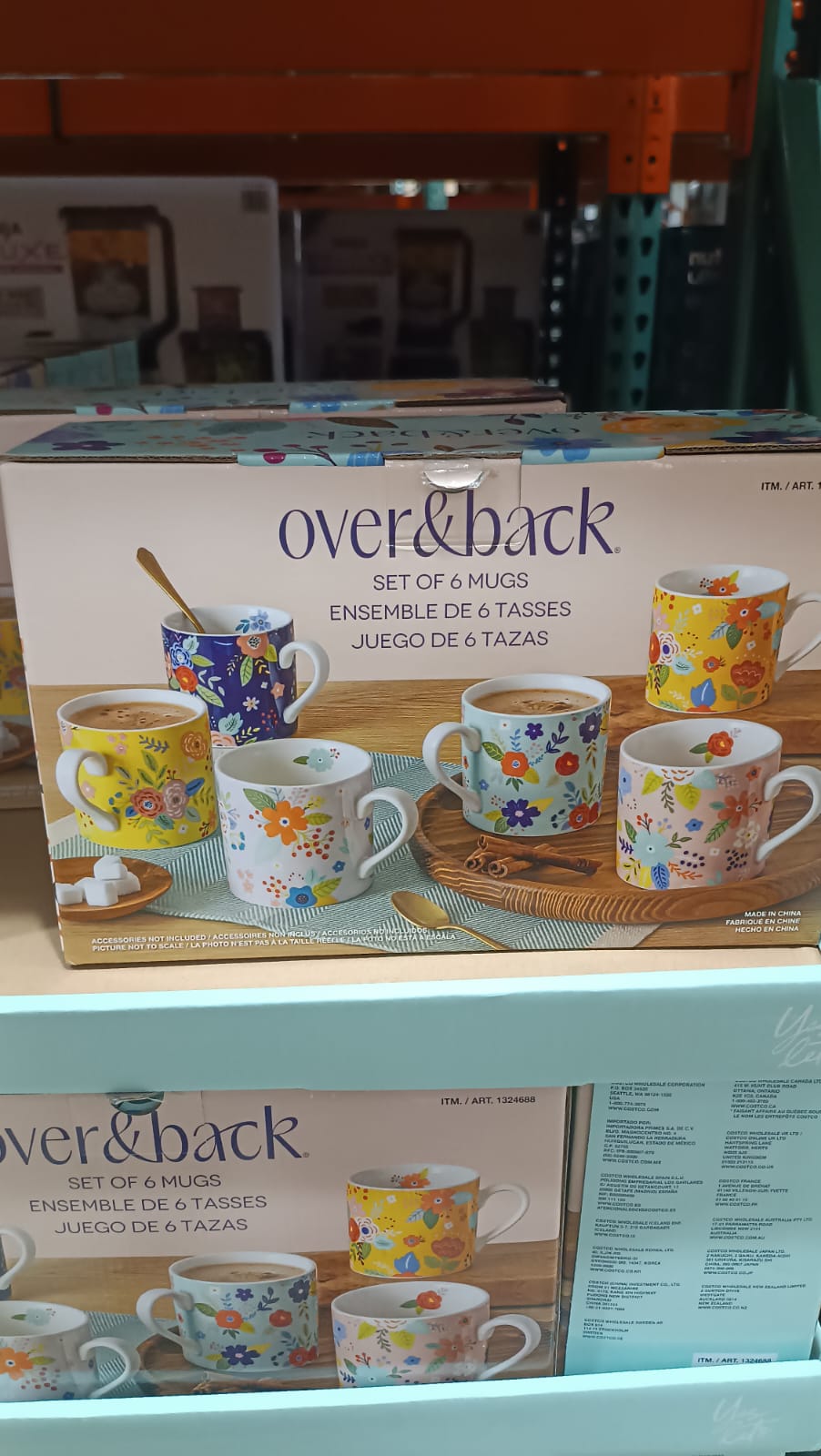 Tazas 6 piezas