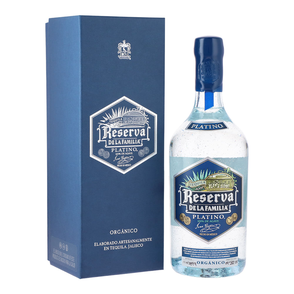 Tequila Reserva de la Familia Platino Organico 750 ml