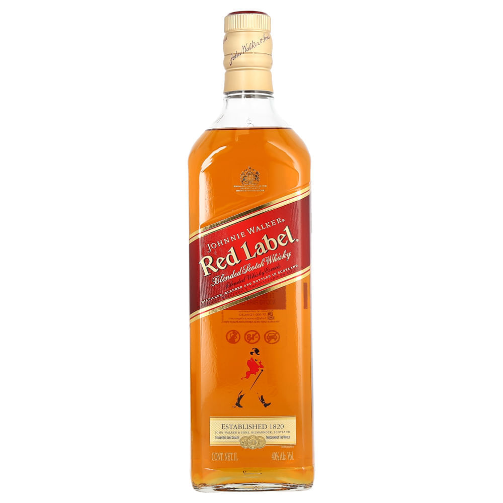 Whisky Johnnie Walker Red Label Blended Scotch 1 L